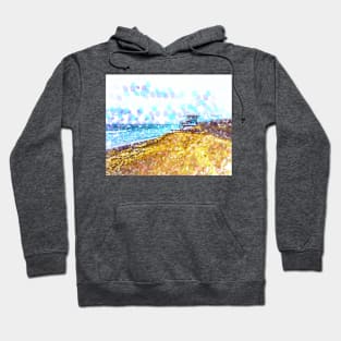 Life Guard Station On A Lonely Beach Hoodie